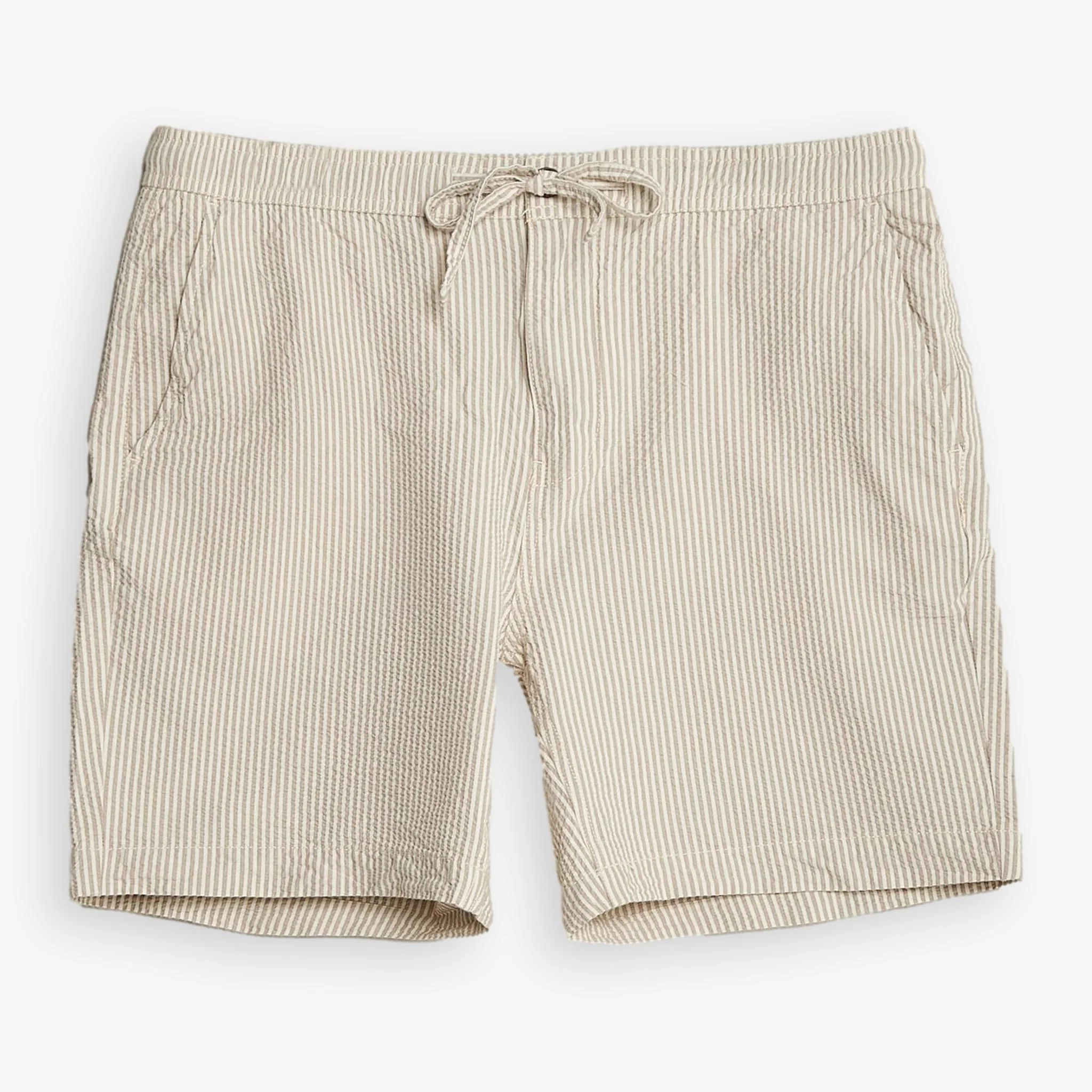 Fenix Seersucker Shorts Khaki