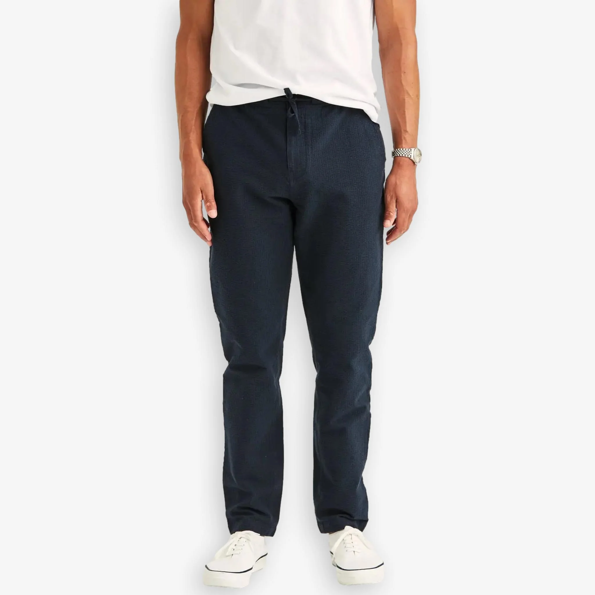 Fenix Seersucker Trouser Blue - Image 3