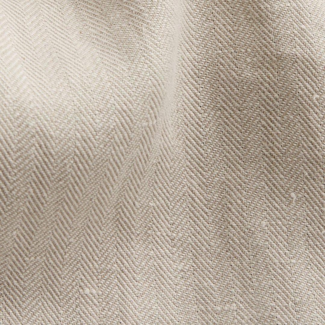 Keith Herringbone Linen Blazer Khaki - Image 7