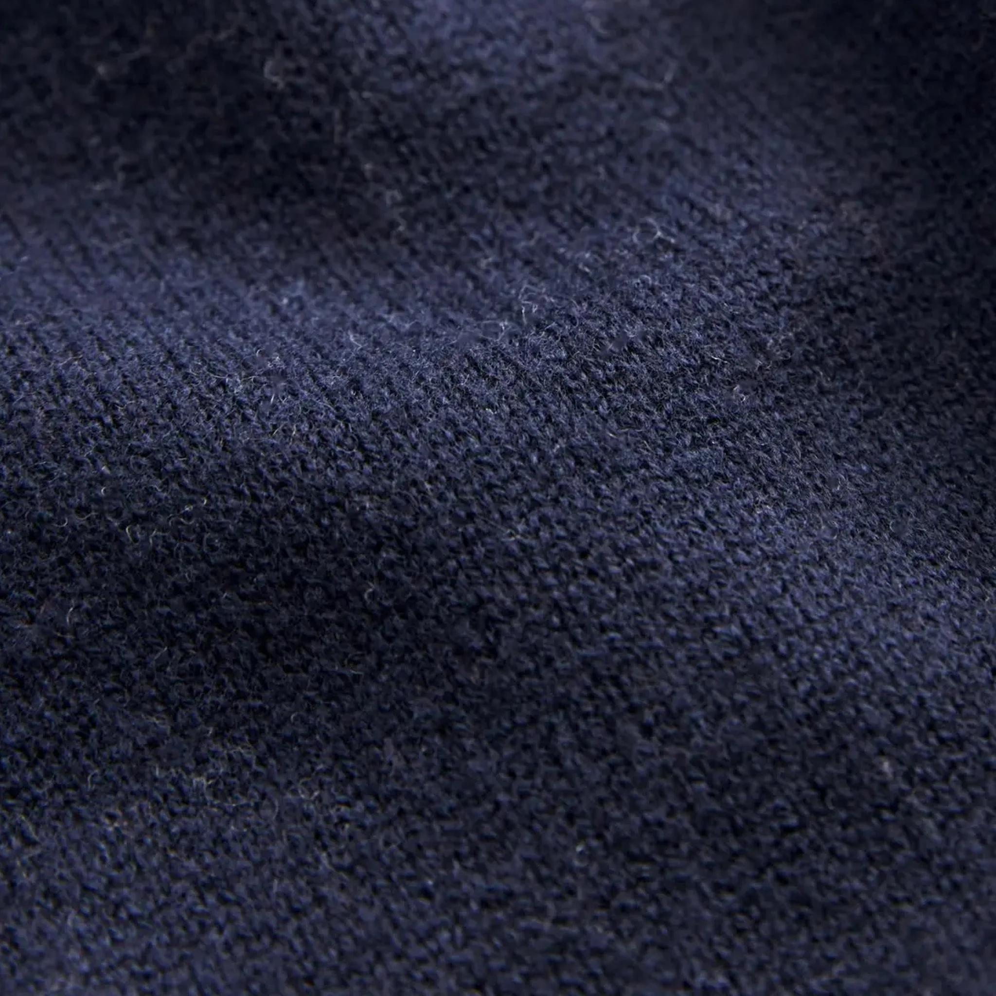 New Hertford Merino Half Zip Navy - Image 7