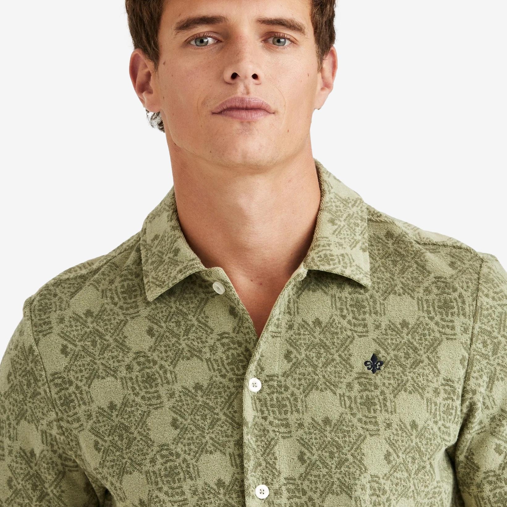 Shellby Terry Shirt Green - Image 4