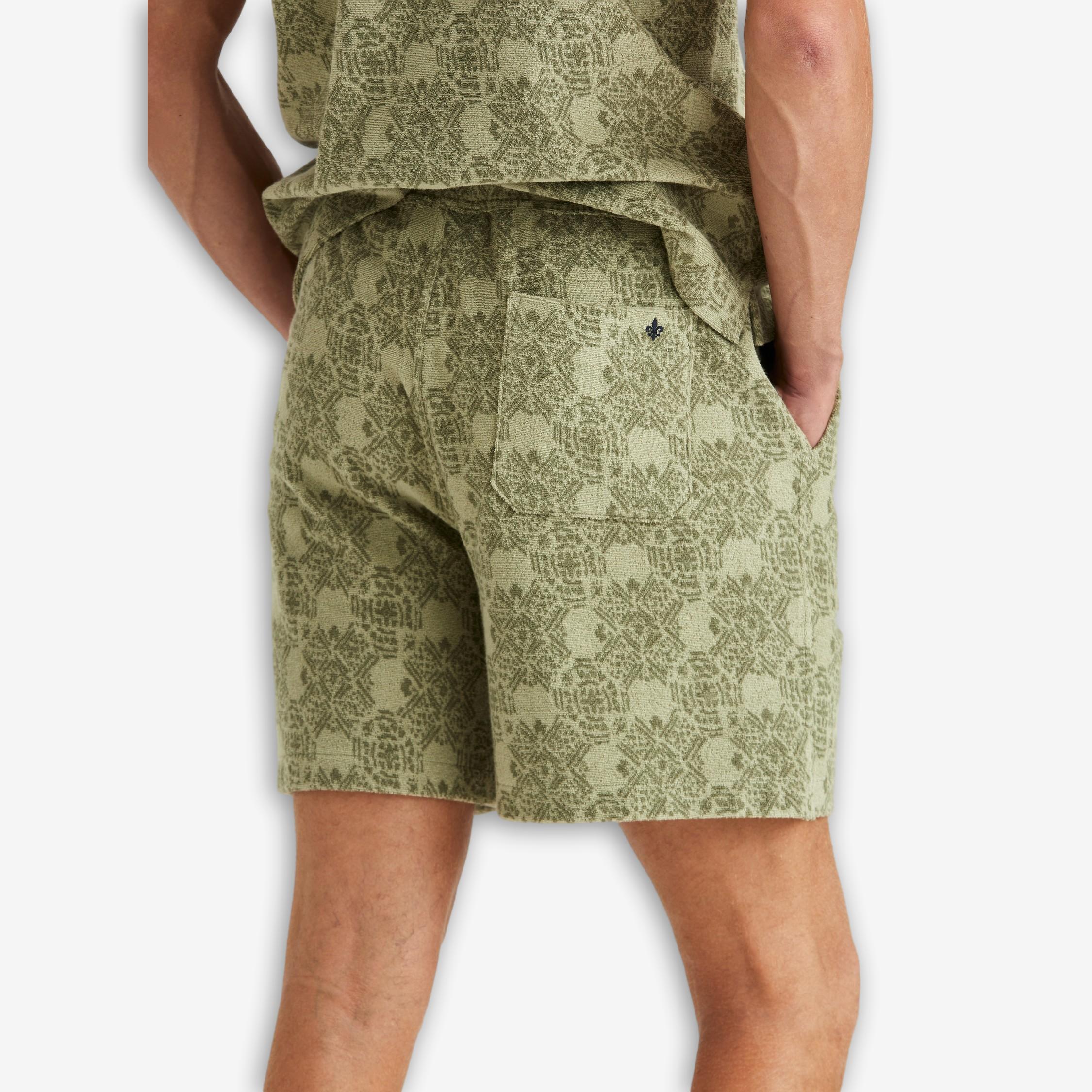 Shellby Terry Shorts Green - Image 3