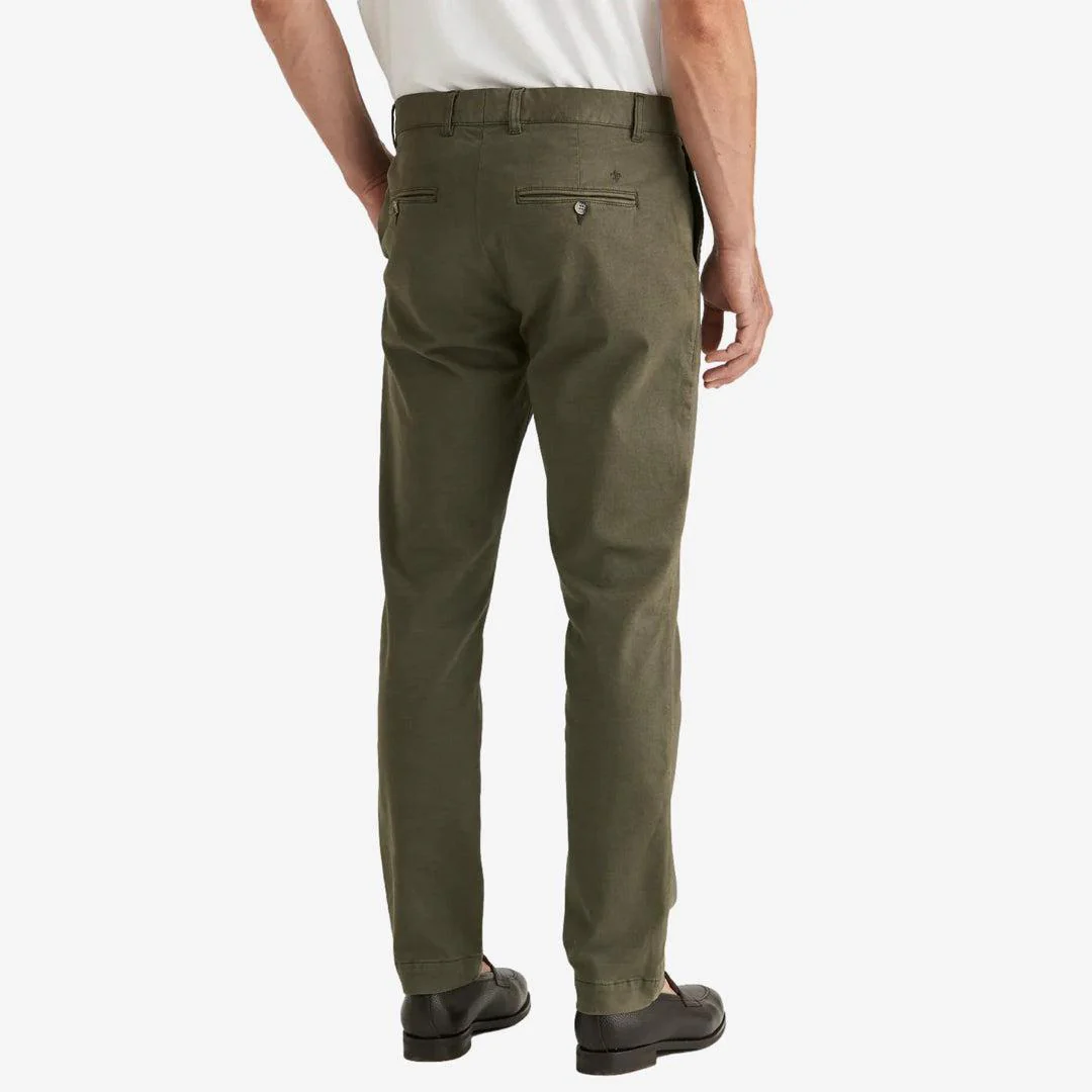 Jeffrey Brushed Chino Olive - Image 3