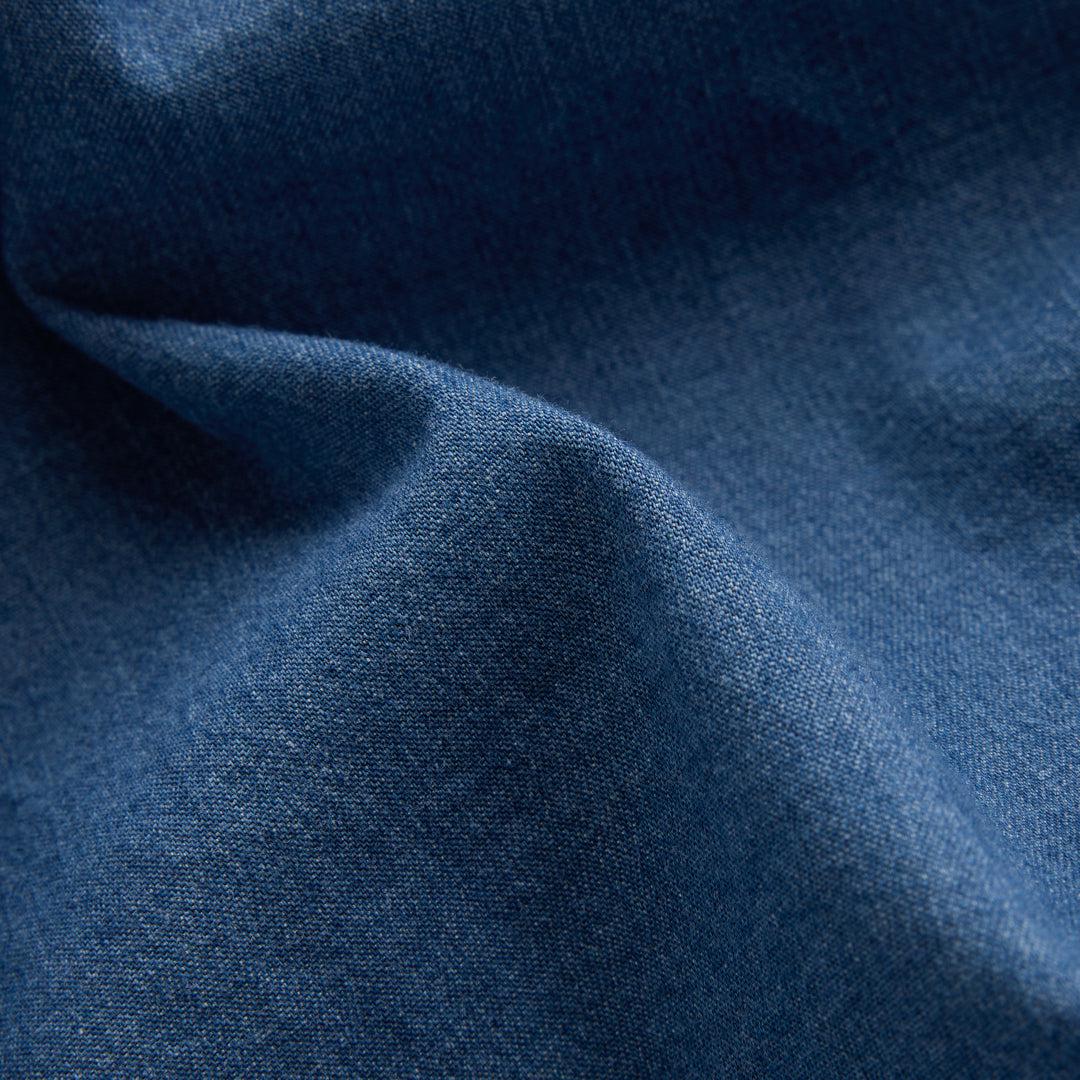 Orian Denim Western Shirt Blue - Image 3