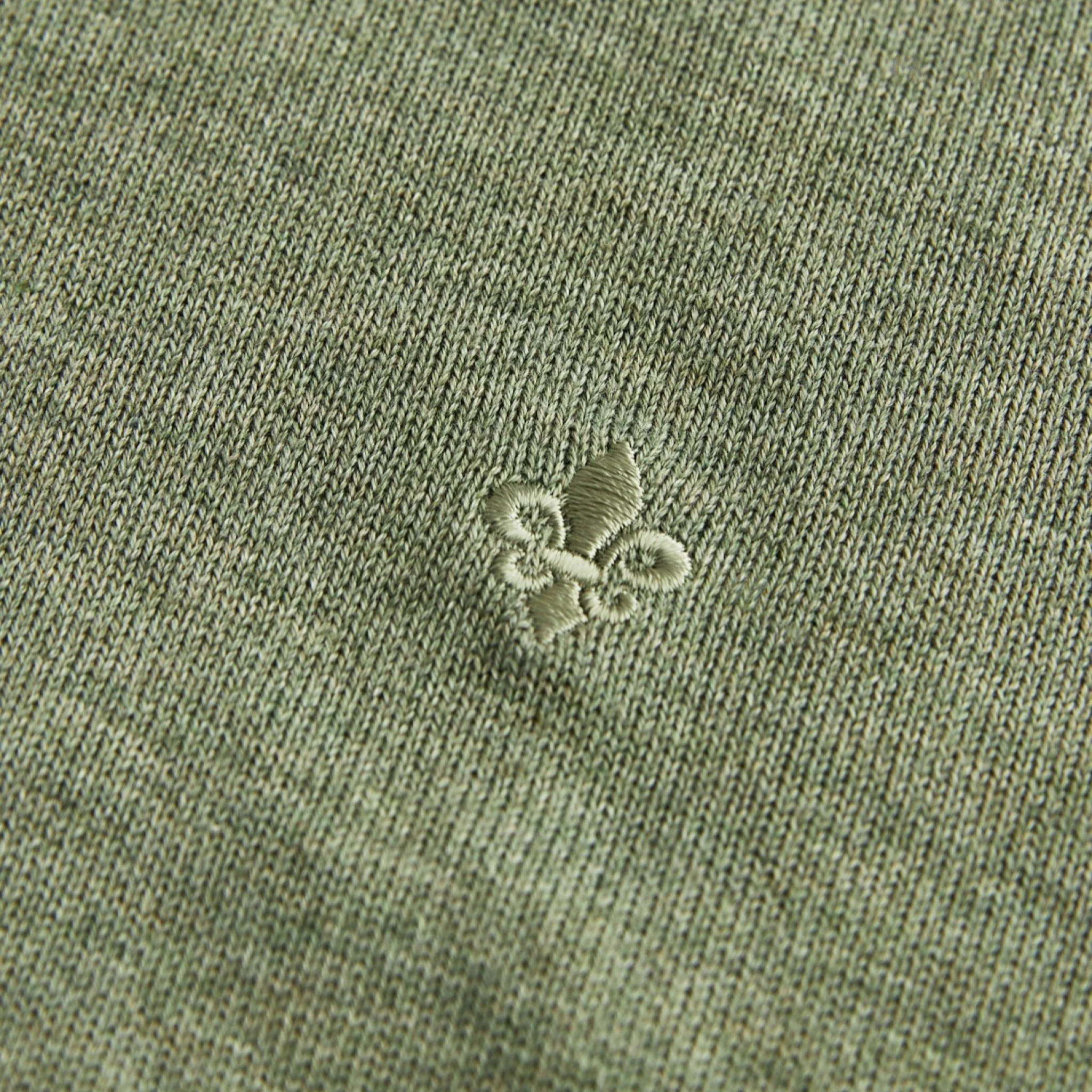 Riley Cotton O-Neck Olive - Image 5