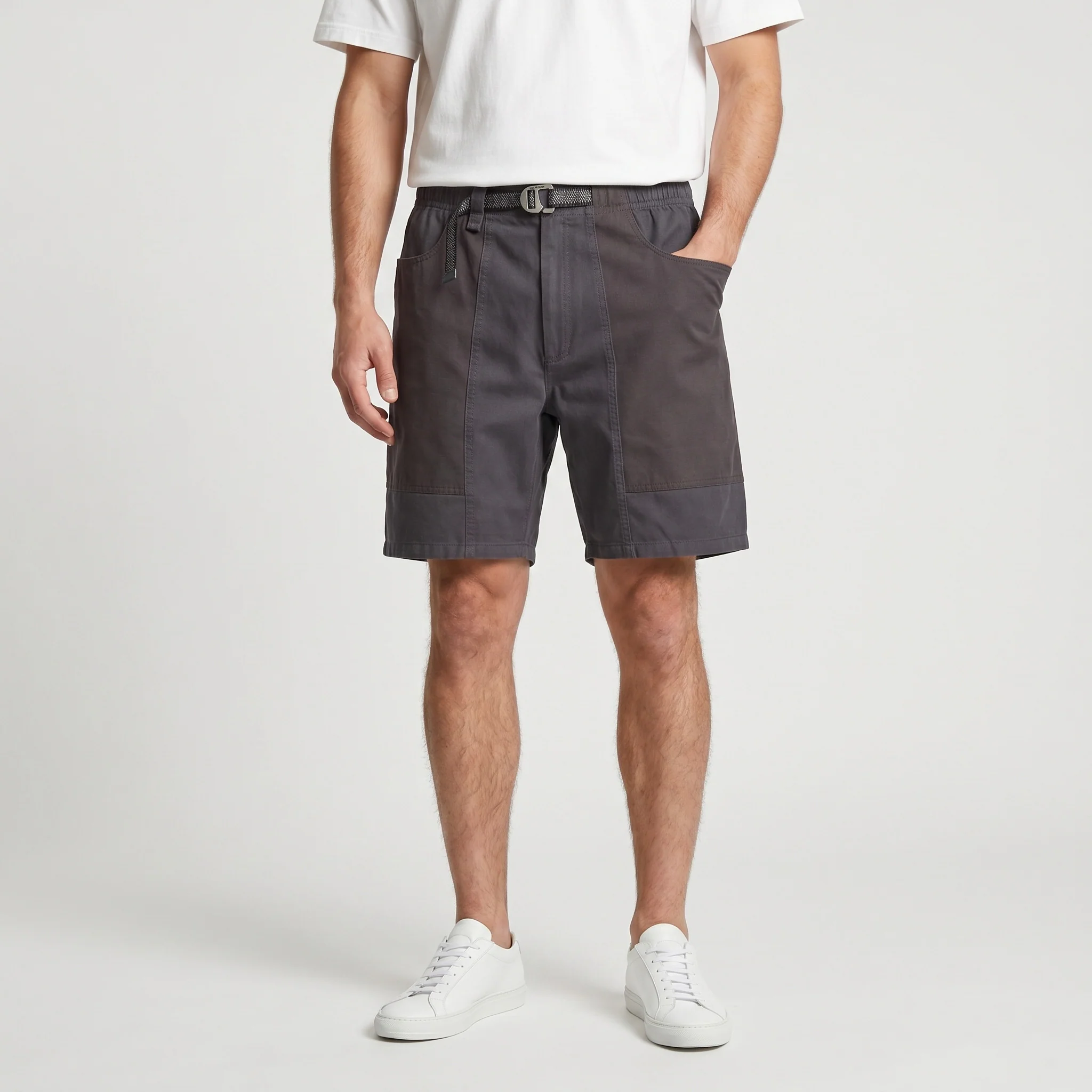 Breeze Blocked Shorts Dark Blue - Image 2