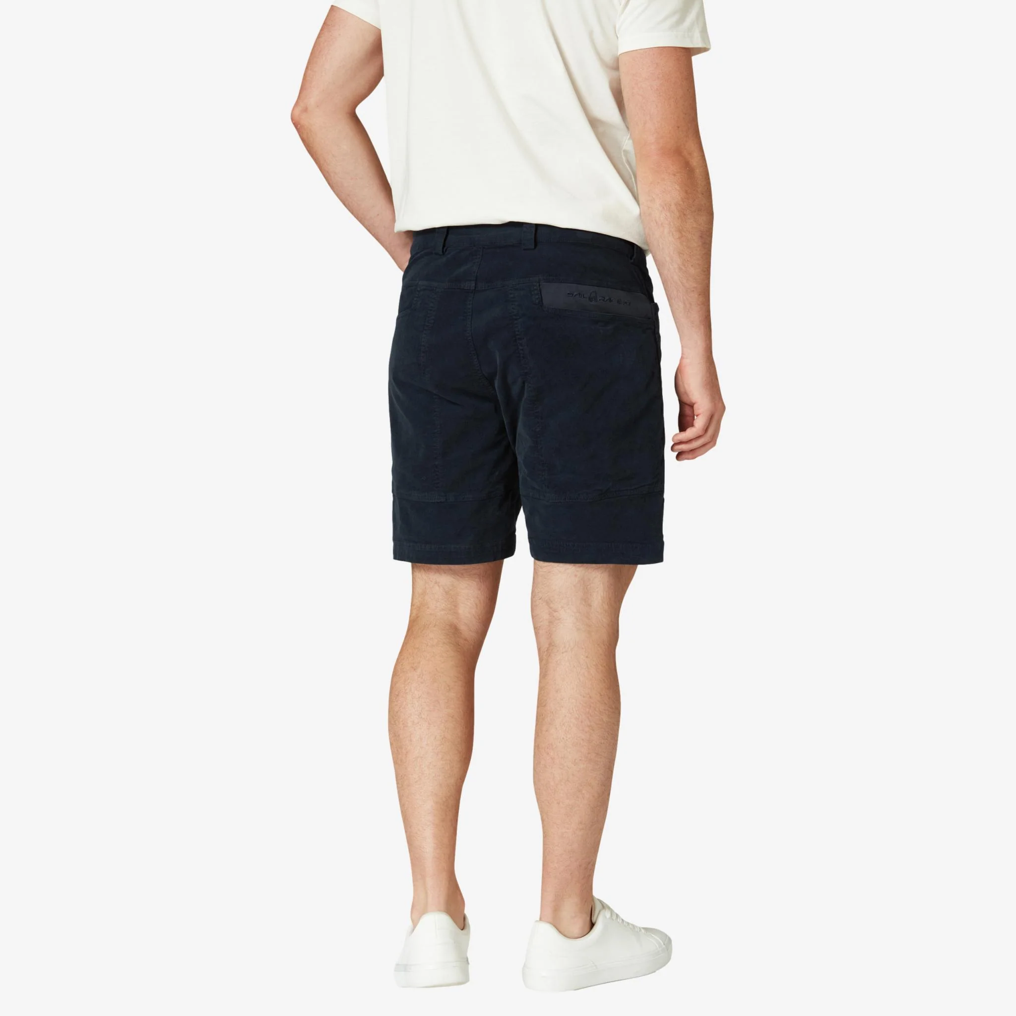 Grinder Corduroy Shorts Navy - Image 3