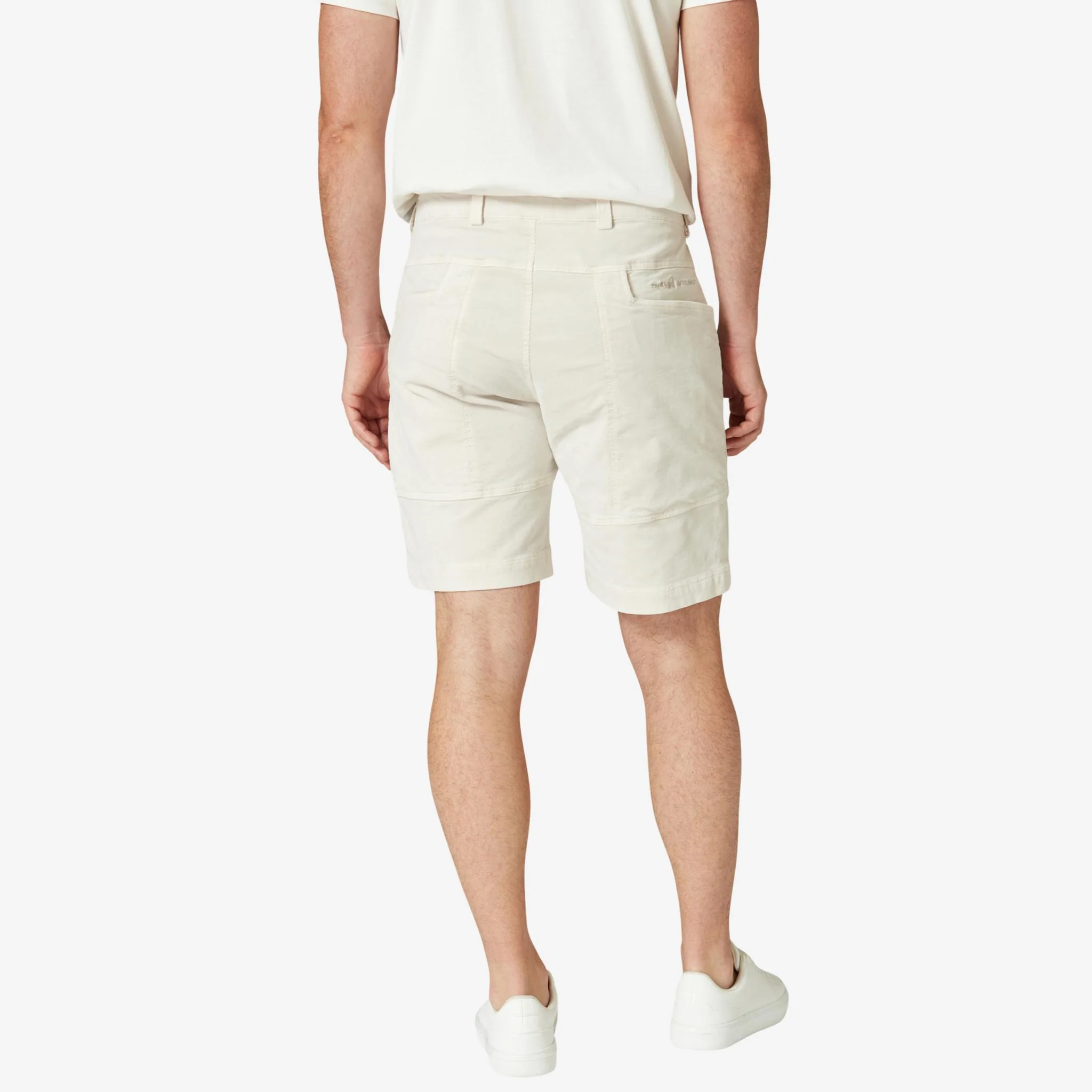 Grinder Corduroy Shorts Sand - Image 3