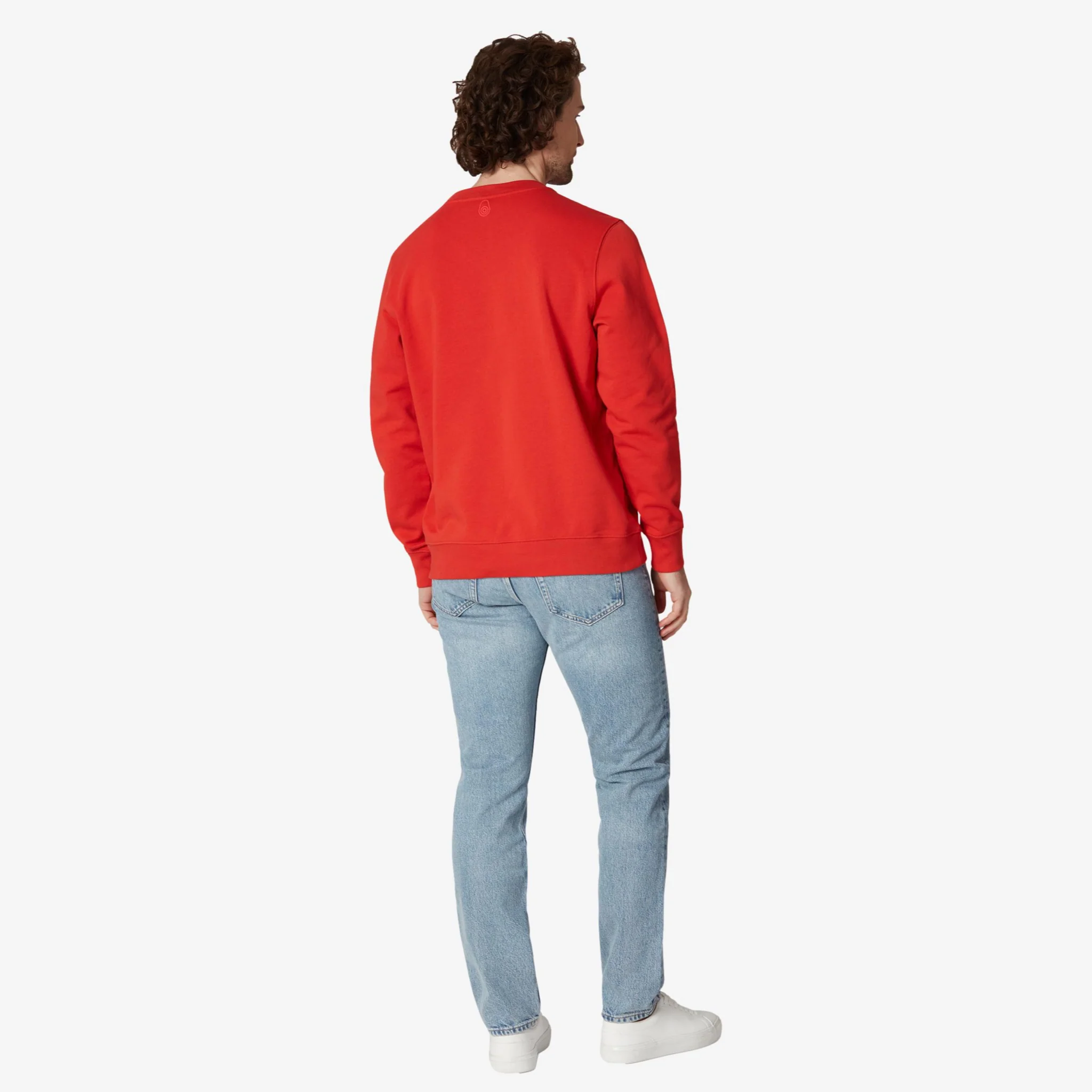 Wind Crewneck Sweater Light Red - Image 3