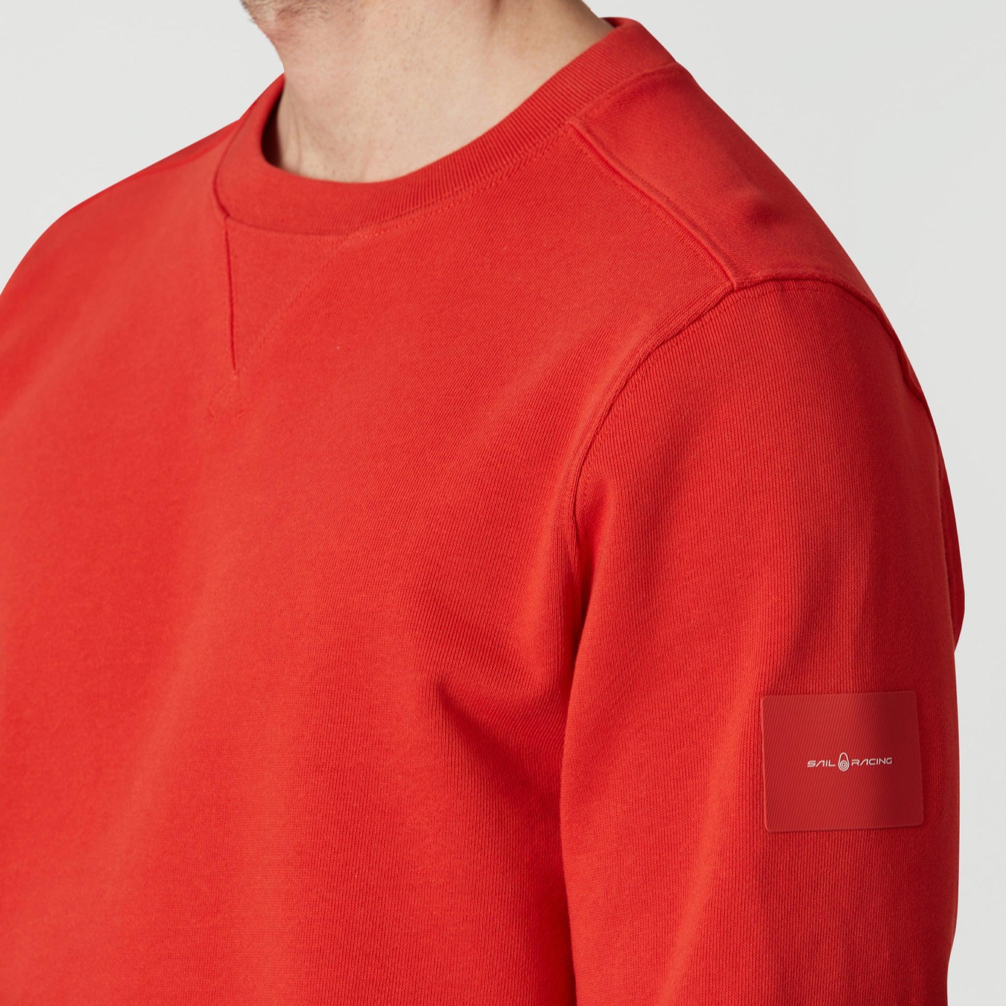 Wind Crewneck Sweater Light Red - Image 4
