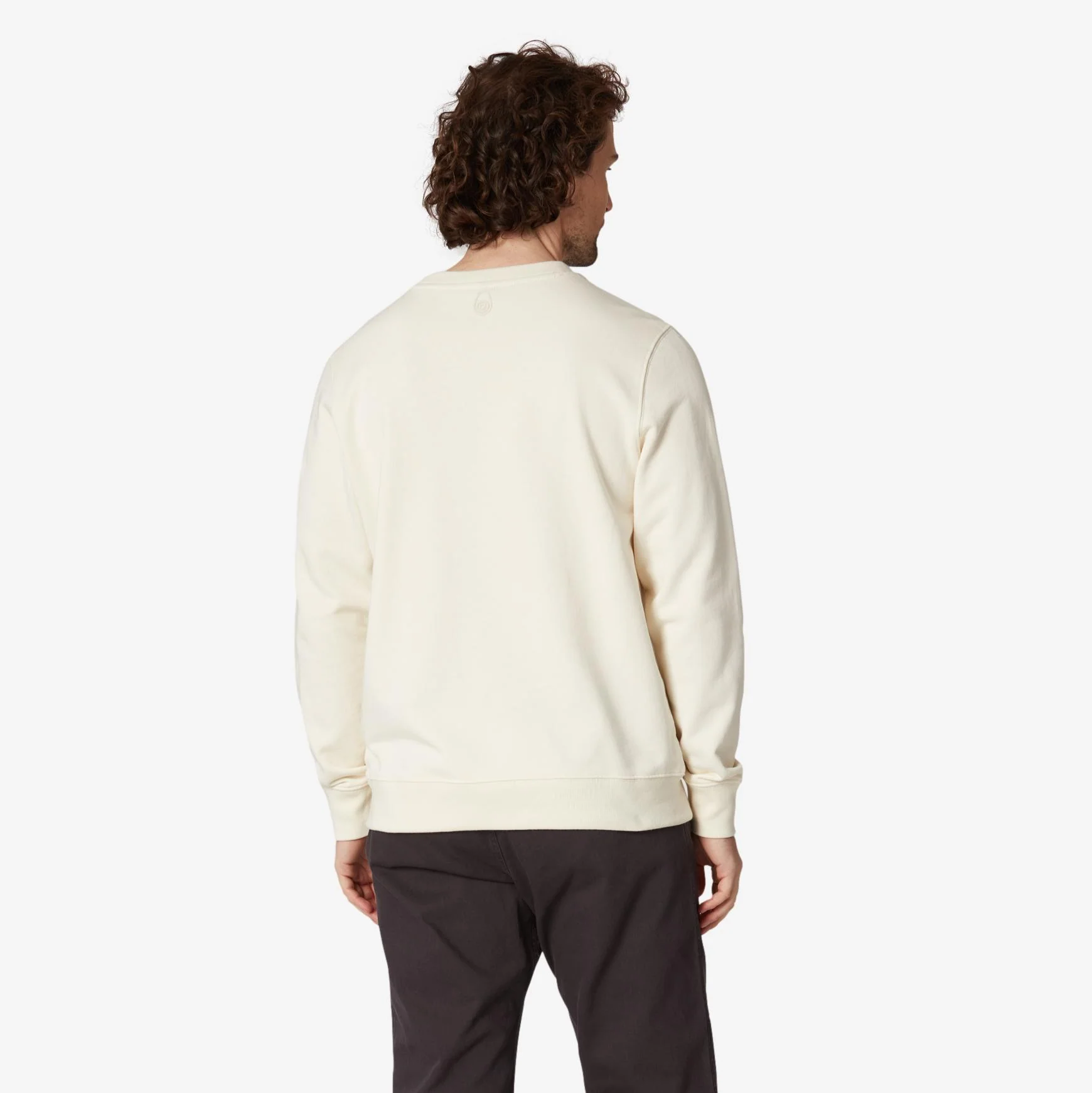 Wind Crewneck Sweater Offwhite - Image 4