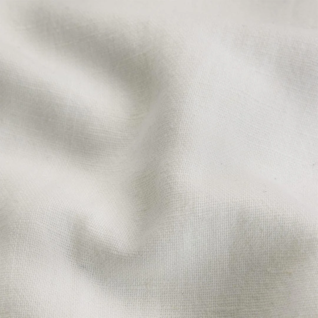 Cotton/Linen Pants Offwhite - Image 3