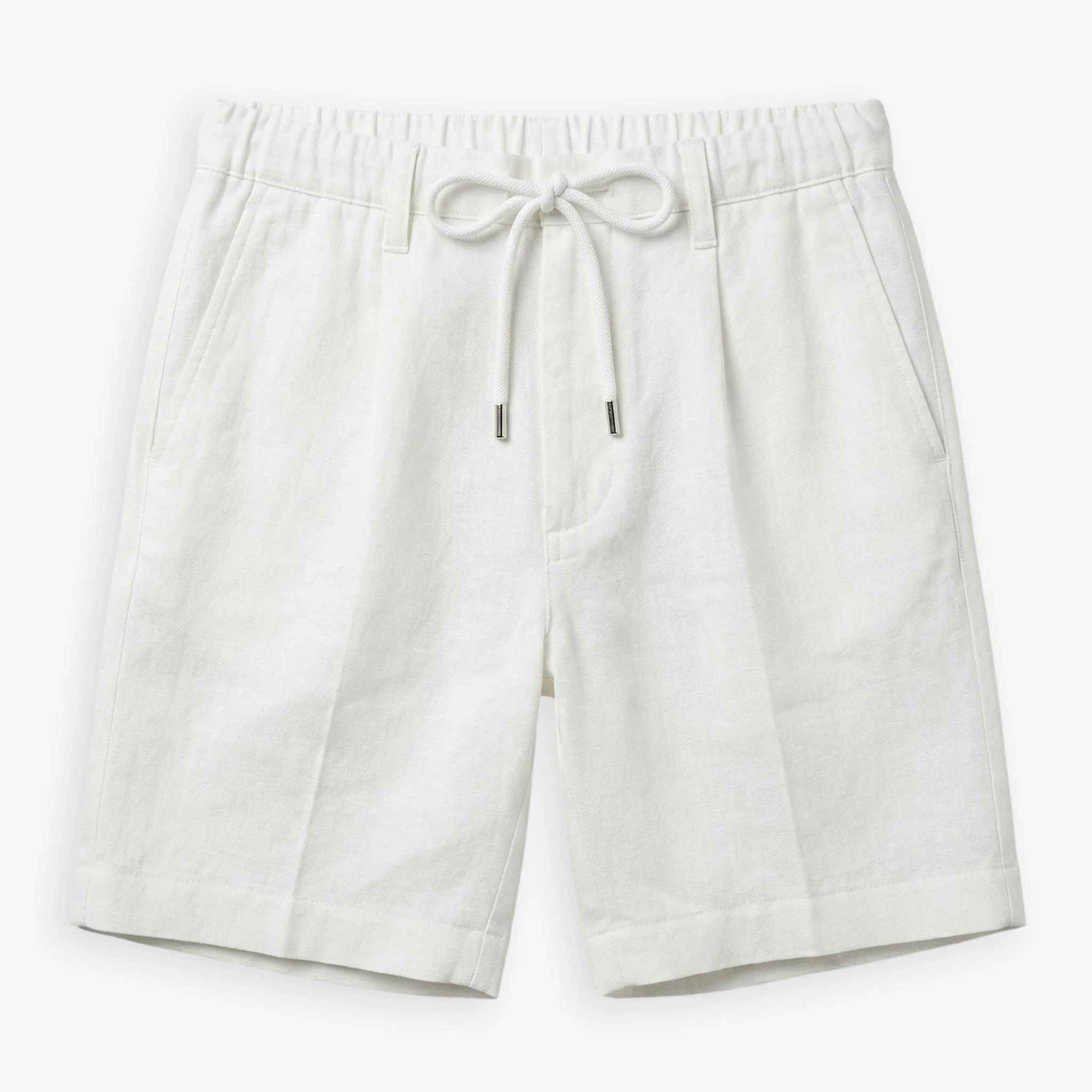 Linen Shorts White