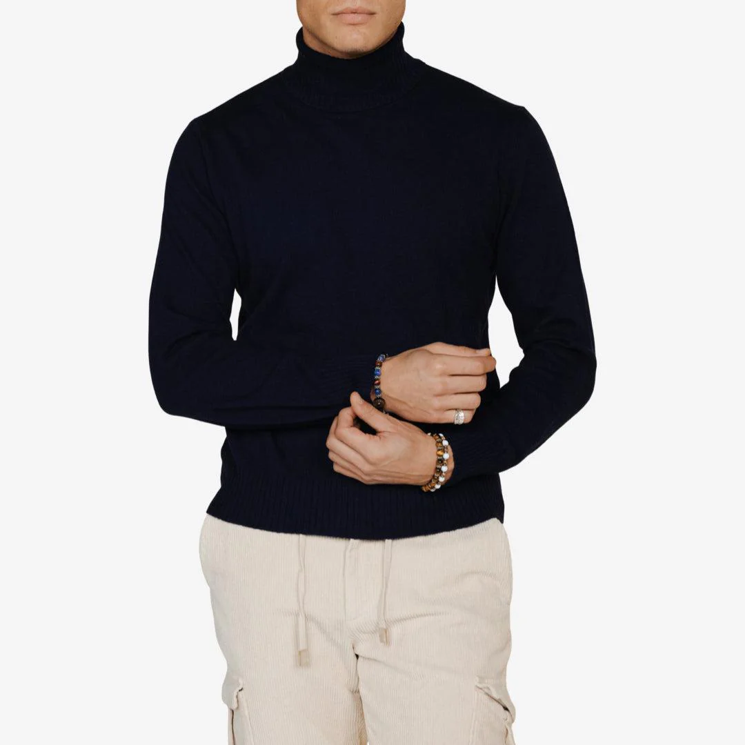 Turtleneck Navy - Image 2