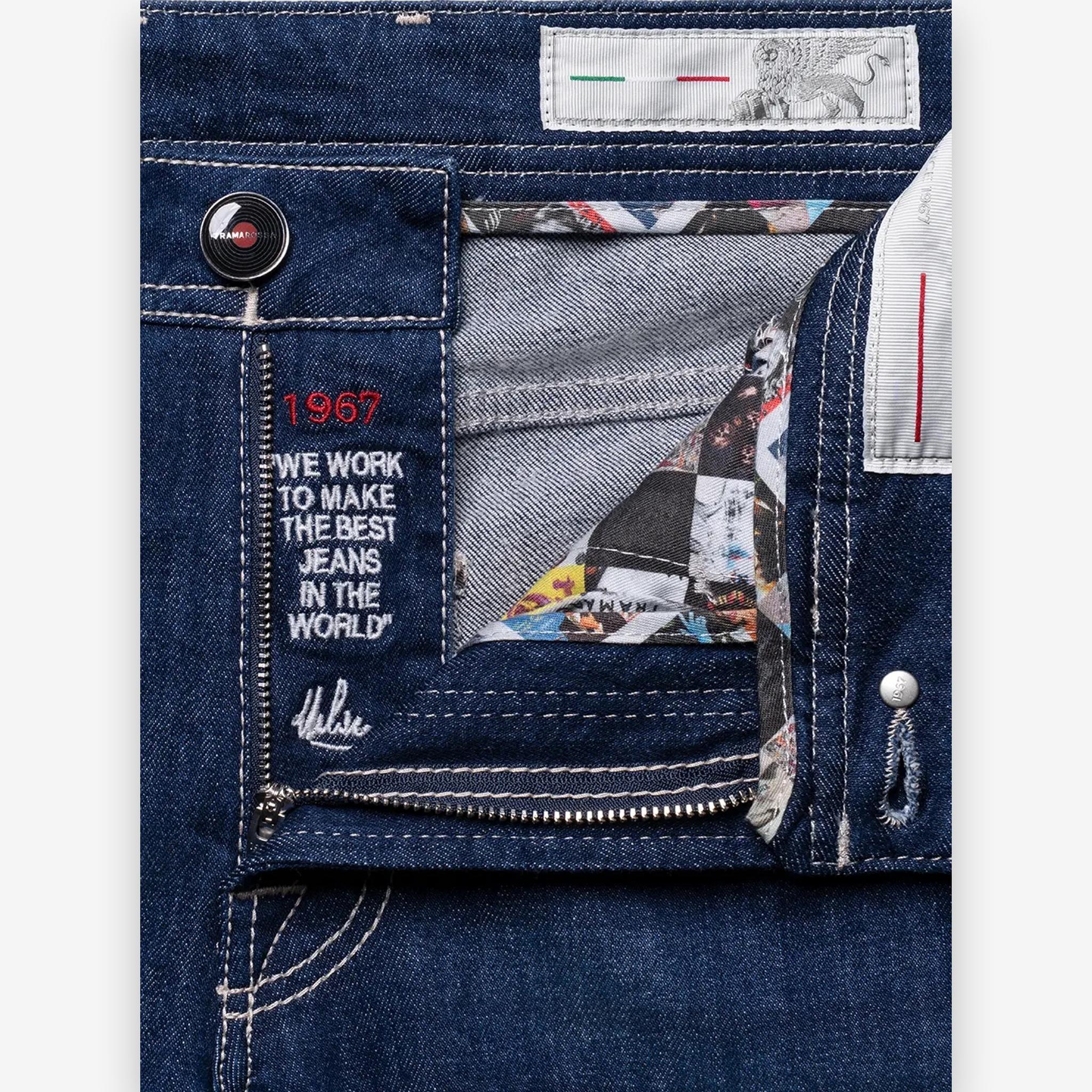Michelangelo Jeans Beatles Dark Blue - Image 5
