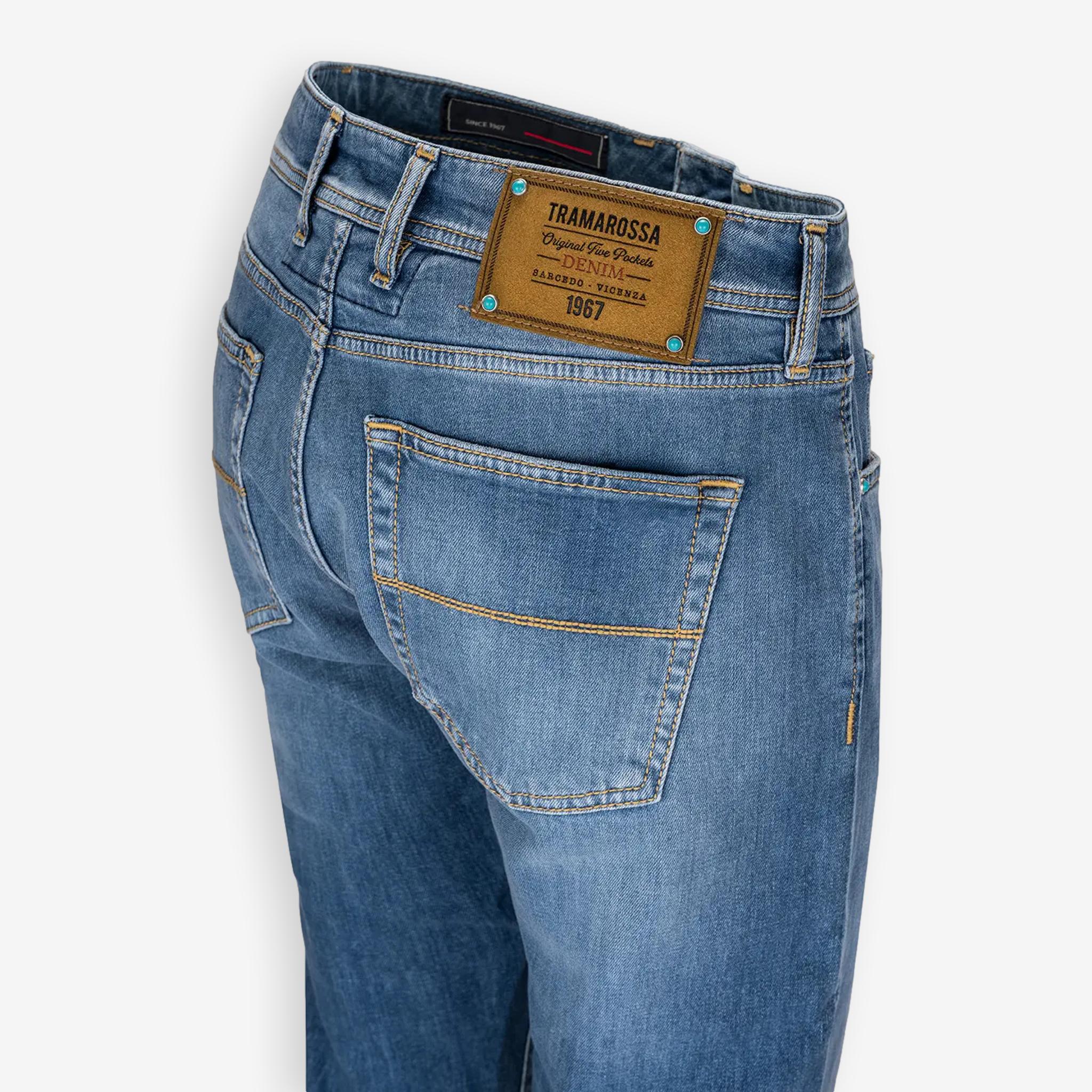 Michelangelo Jeans Yellowstone Light Blue - Image 4