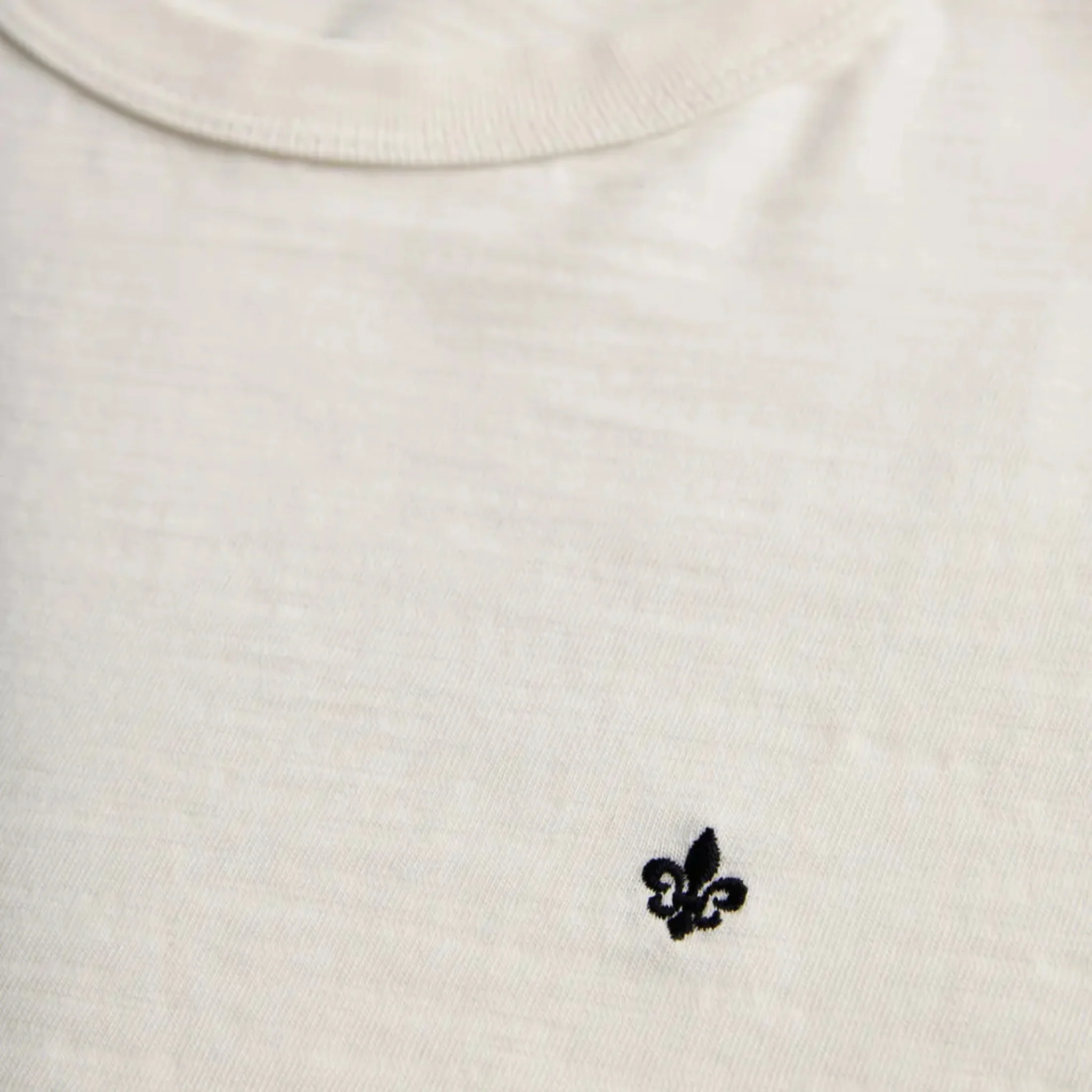Watson Slub T-Shirt Offwhite - Image 5