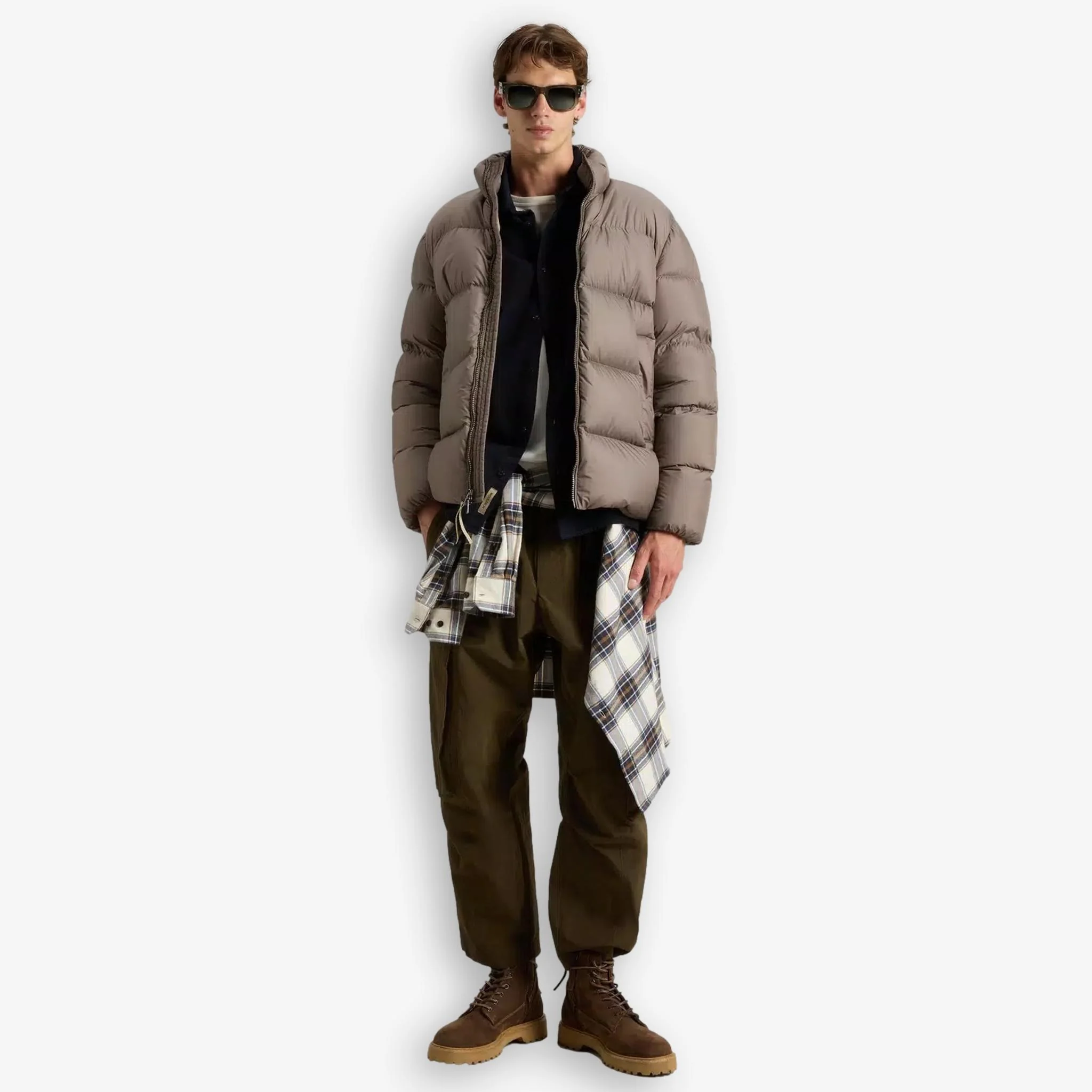 Cloud Eagle Down Jacket Falcon Brown - Image 4