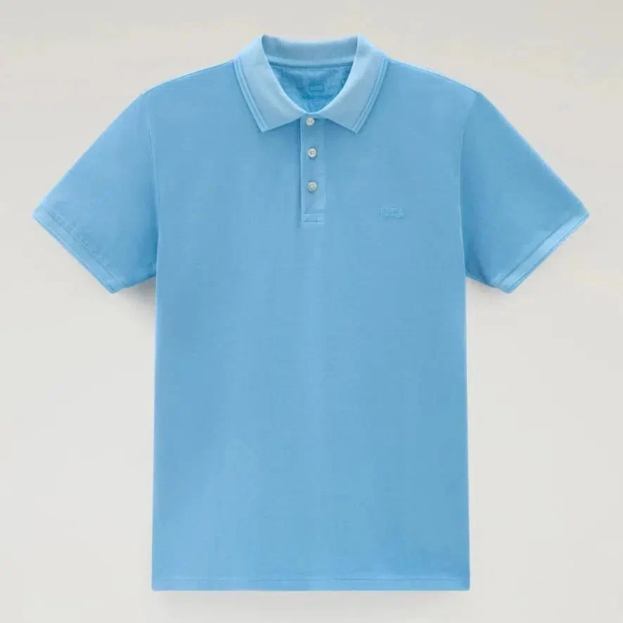 Mackinack Stretch Cotton Polo Blue