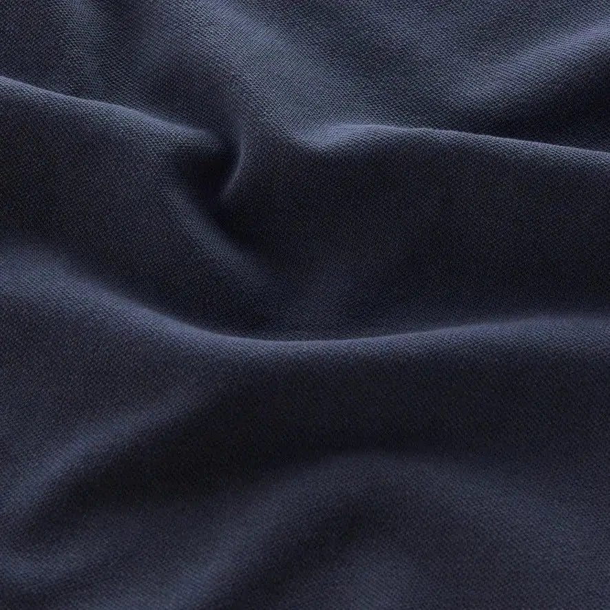 Mackinack Stretch Cotton Polo Navy - Image 7