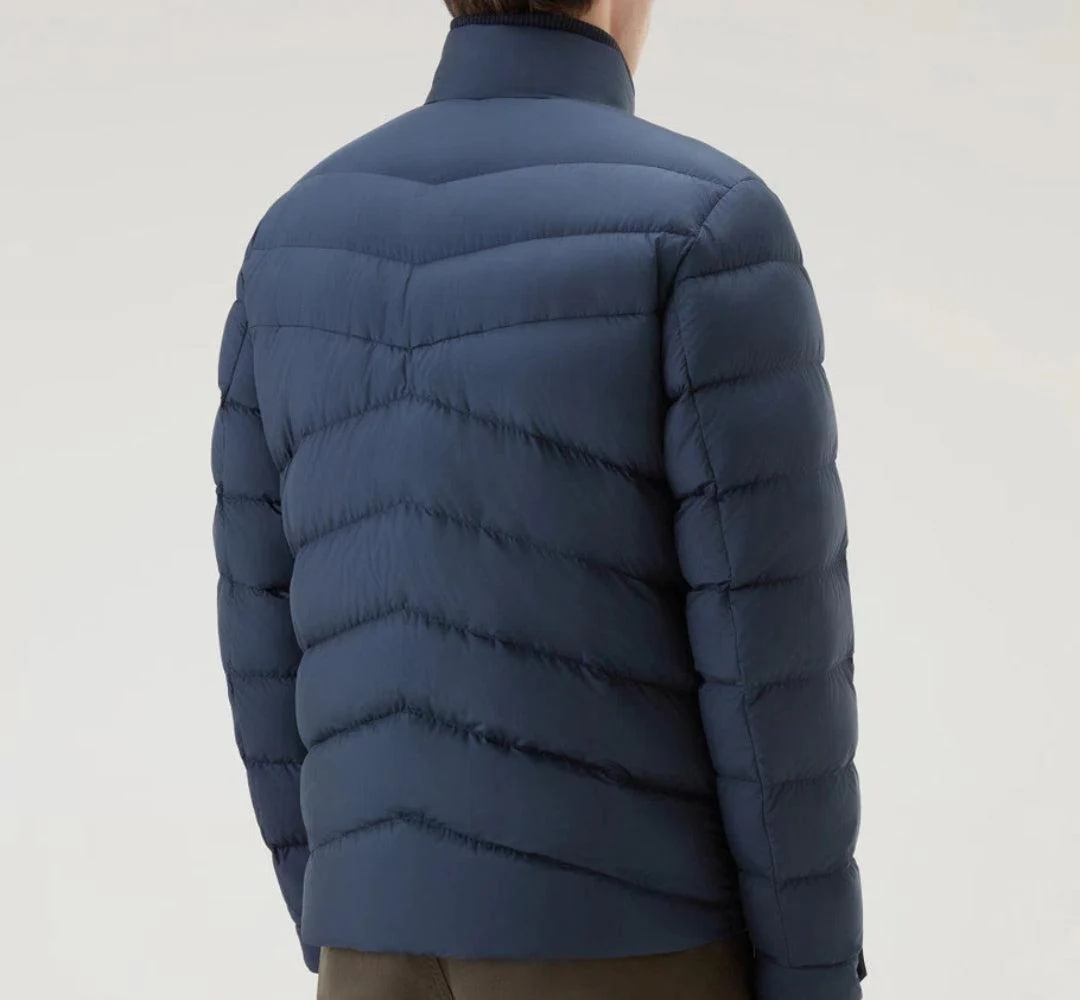 Sundance Lightweight Down Jacket Blue - Image 3