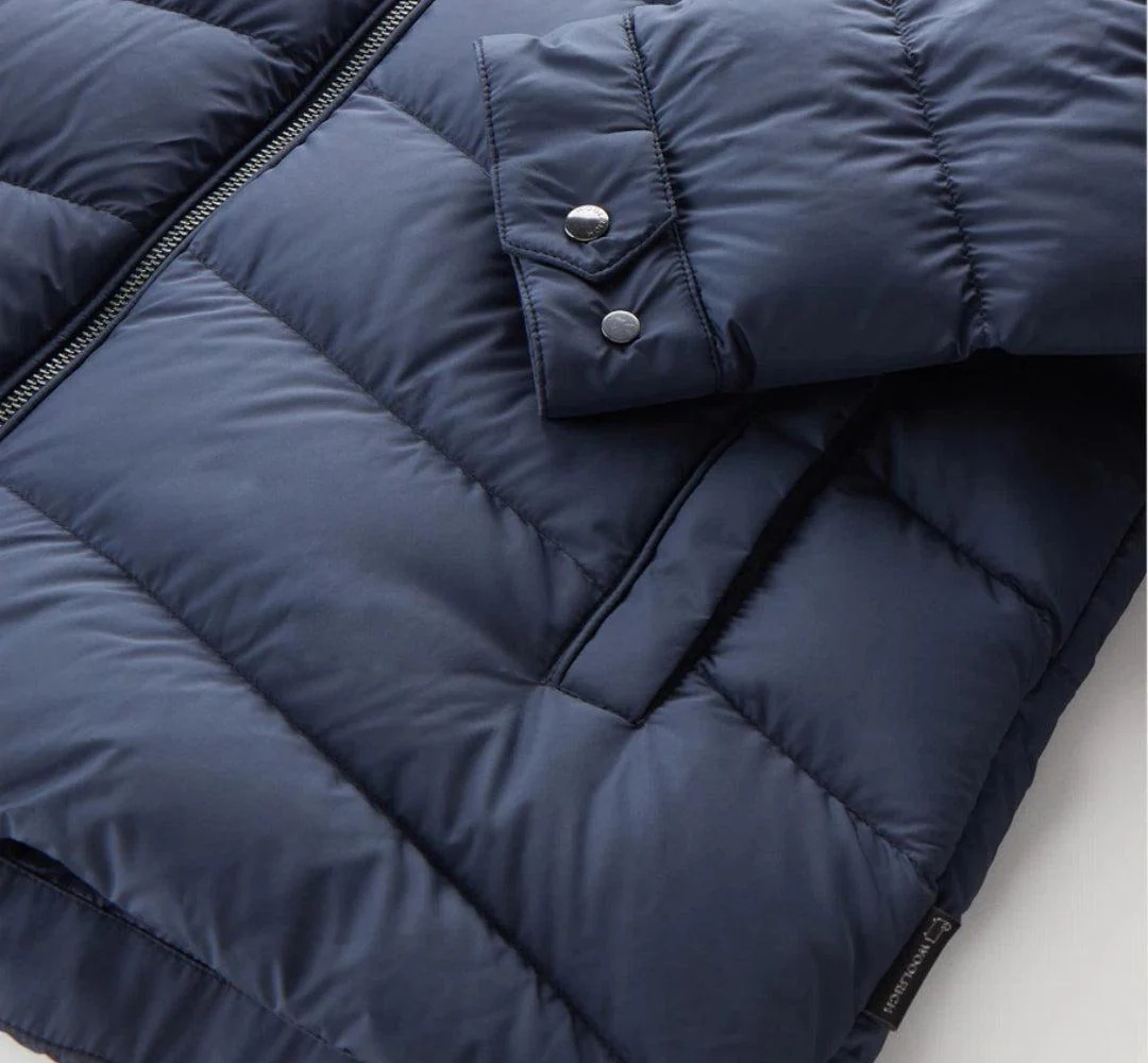 Sundance Lightweight Down Jacket Blue - Image 6