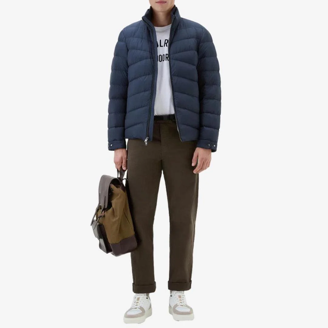 Sundance Lightweight Down Jacket Blue - Image 8