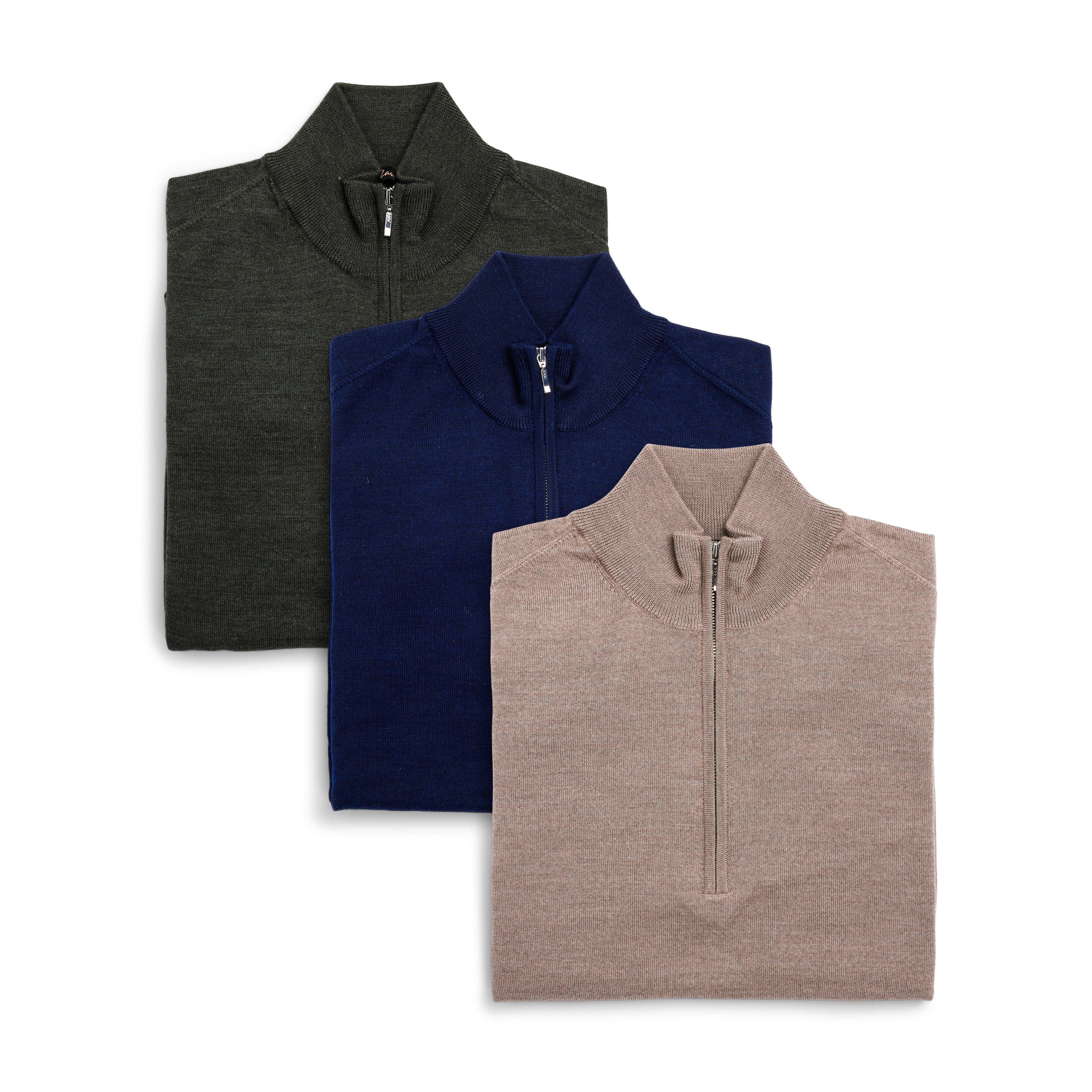 Toscane Halfzip Dark Navy - Image 5