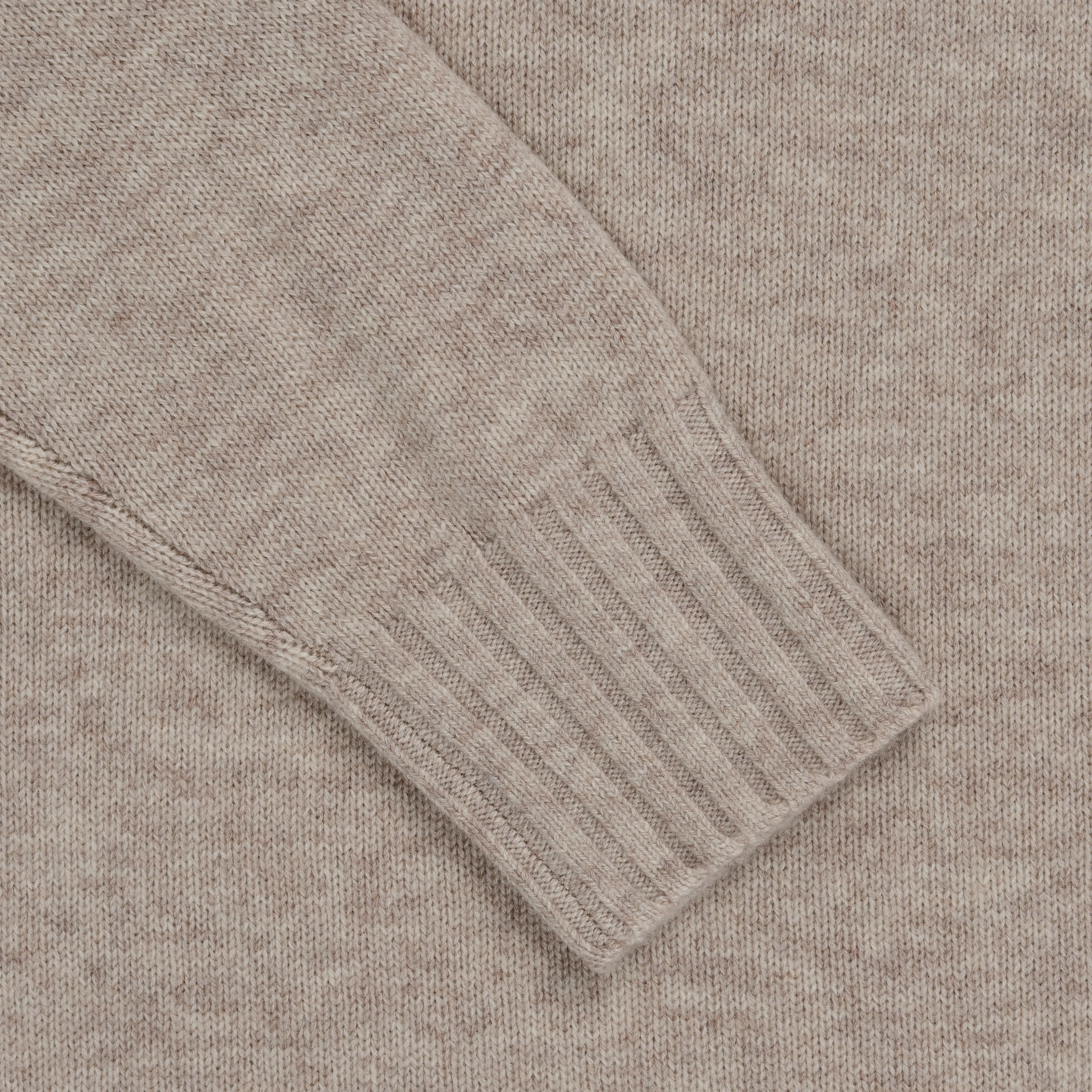 Trani Wool/Cashmere Turtleneck Porridge - Image 2