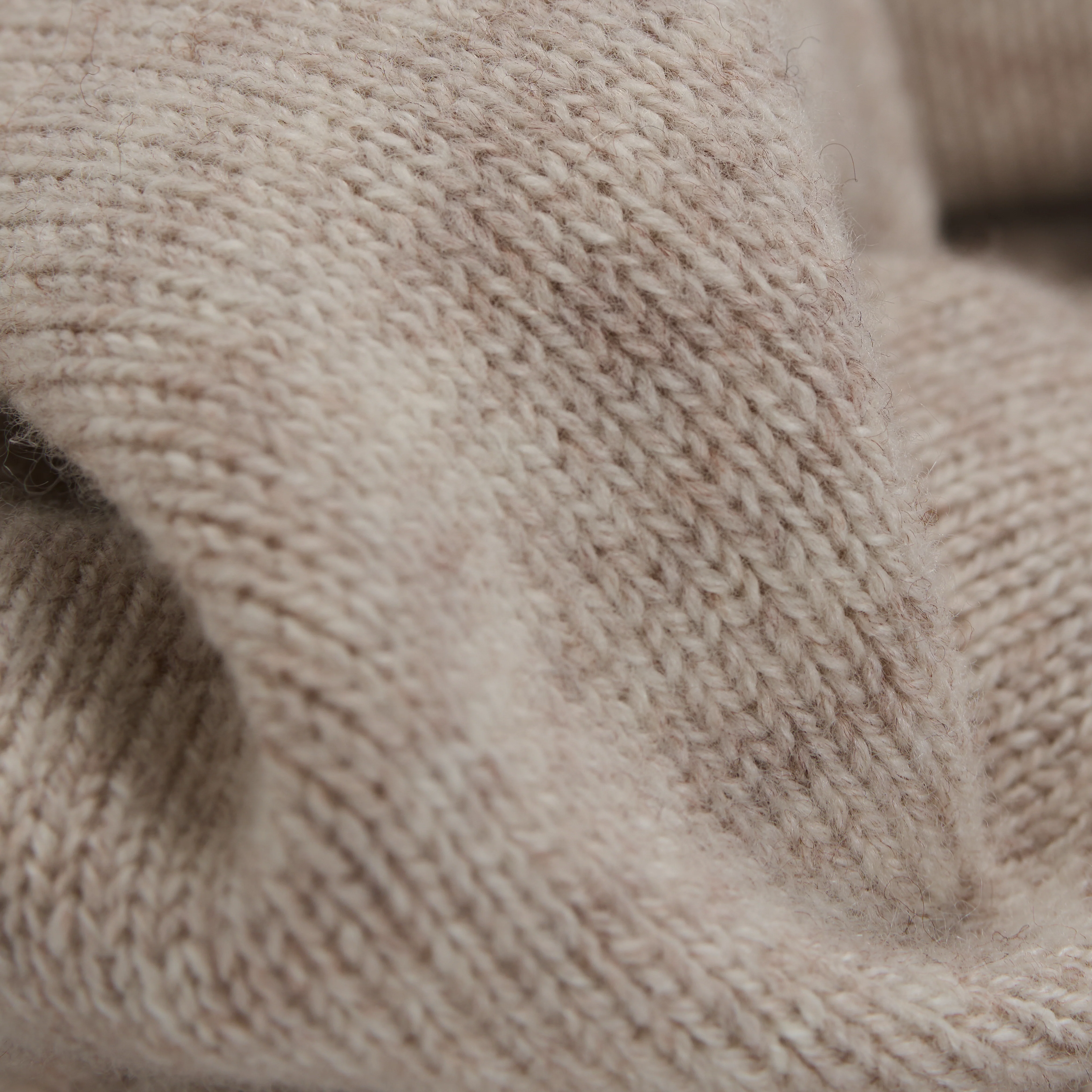 Trani Wool/Cashmere Turtleneck Porridge - Image 3